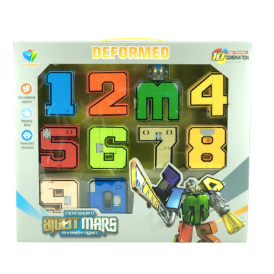 Игровой набор "Цифры-трансформеры"