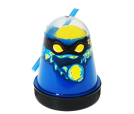 Игрушка ТМ "Slime "Ninja" 2 в 1 смешивай цвета, синий и желтый, 130 г.