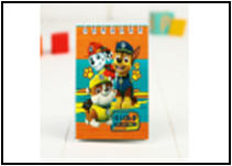 Блокнот А7 64л на гребне PAW PATROL "Будь молодцом"