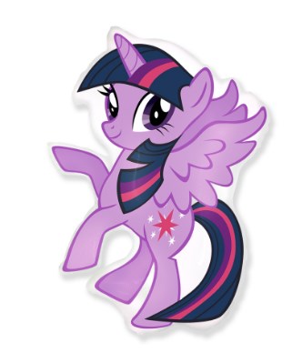 Шар (34''/86 см) Фигура, My Little Pony, Лошадка Искорка