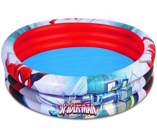 Бассейн надувной Spider-Man, 122 х 30 см, от 2 лет,Bestway